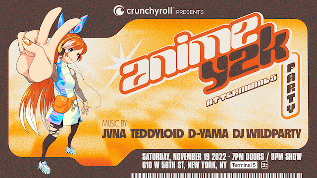 Crunchyroll Anime Y2K Party Dances into Nostalgia on November 19 | Crunchyroll